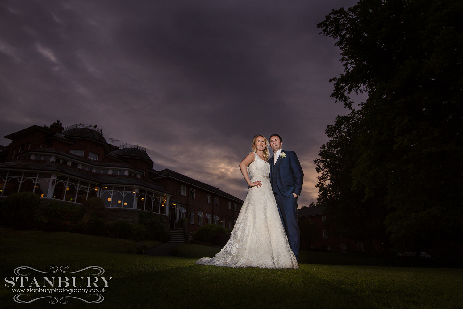 kilhey court wedding photographers - stanbury photography wigan