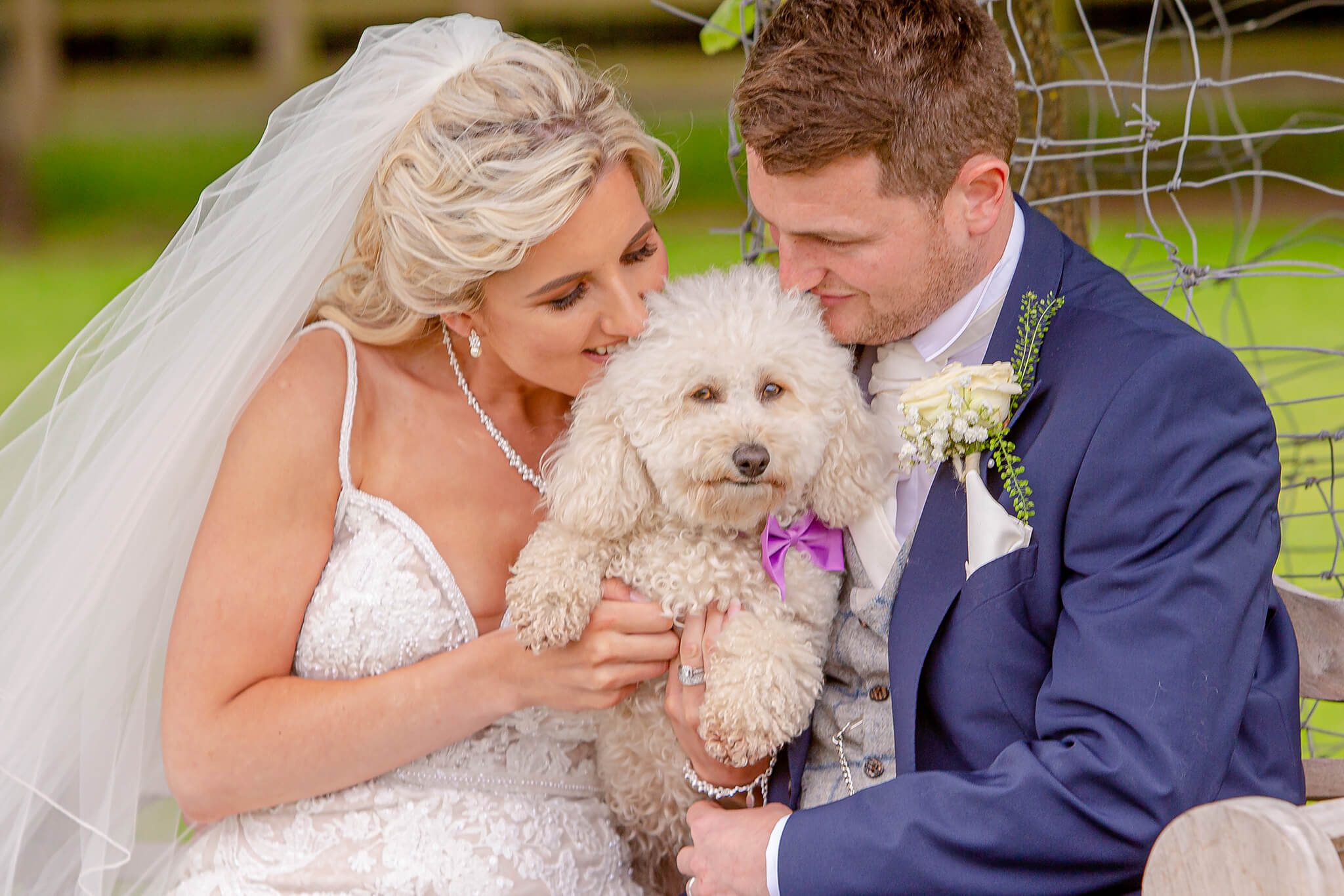 bride-groom-pet-dog-wedding-photography-stanbury-photographers